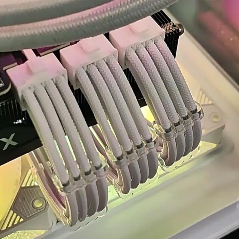 Pcie Extension Cable - Zestaw przedłużaczy zasilacza ATX 24-pin z