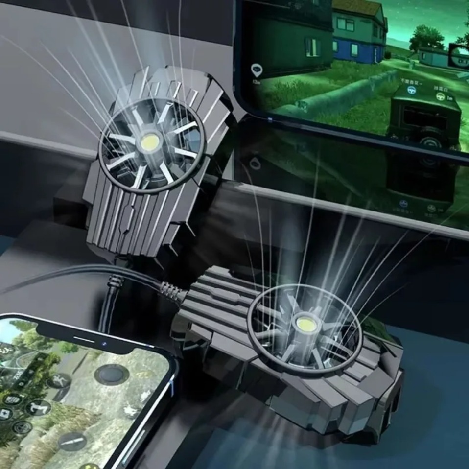 Gaming Accessories Mobile - Przenośny, chłodzący, mini radiator do telefonu