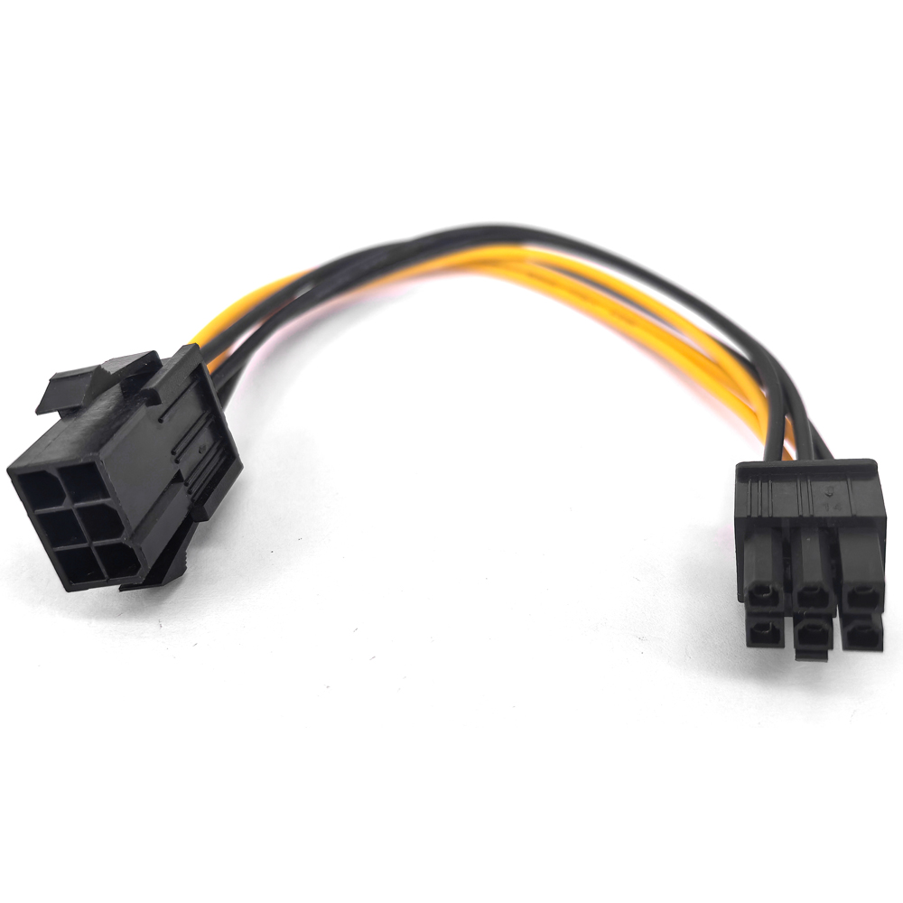 Pcie Extension Cable - Przedłużacz PCI-E 6Pin Kabel zasilający 6-pinowy