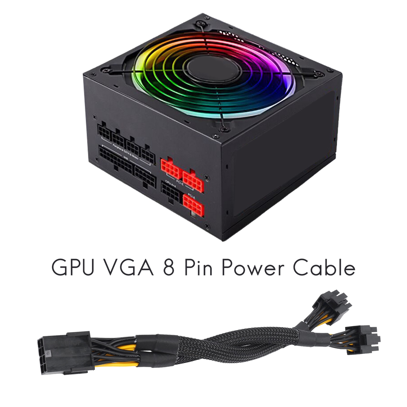 SMIEA 1PCS GPU PCIe 8 Pin Fema – Pcie Extension Cable recenzja i cena