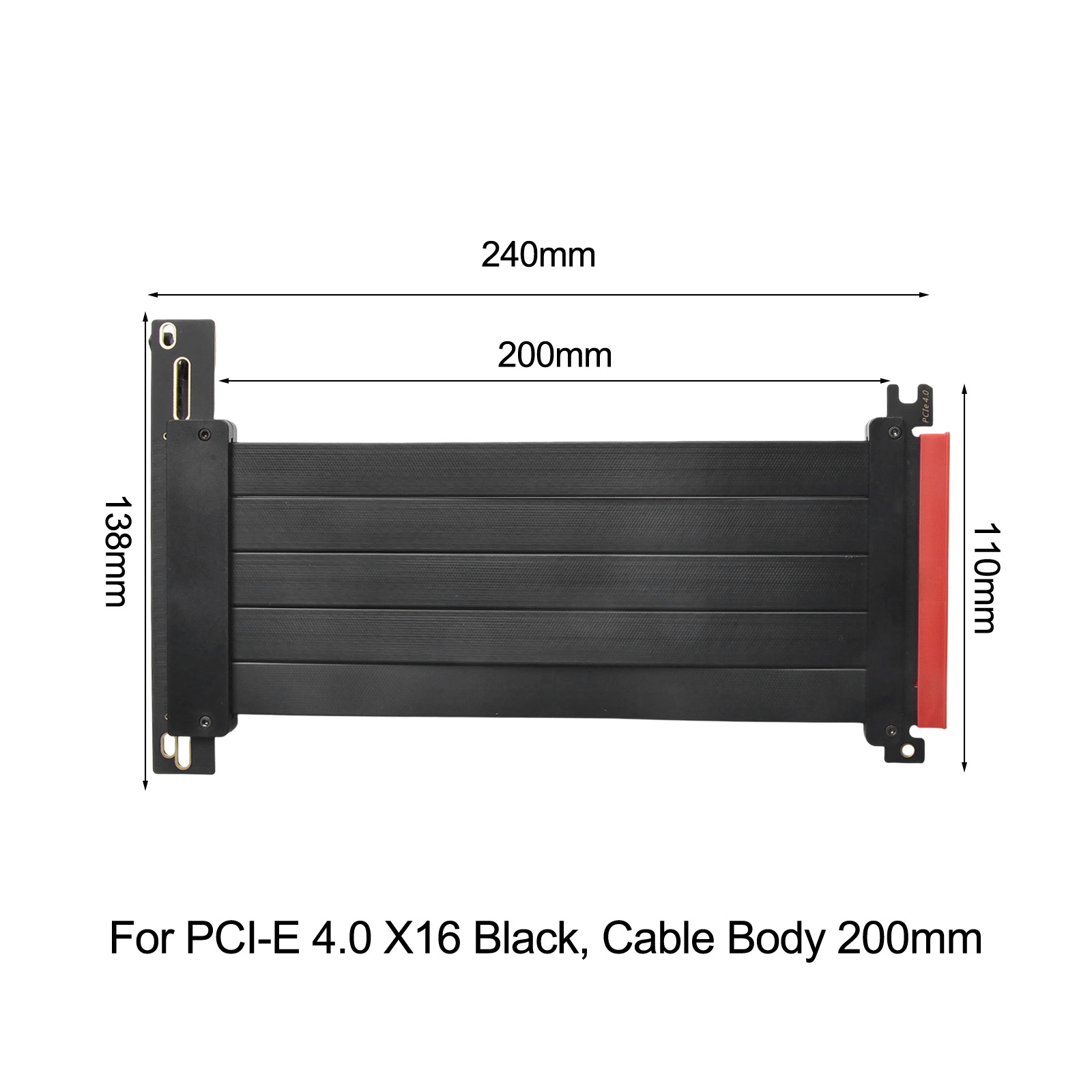 Kabel przedłużający PCIe 4.0 X – Pcie Extension Cable recenzja i cena
