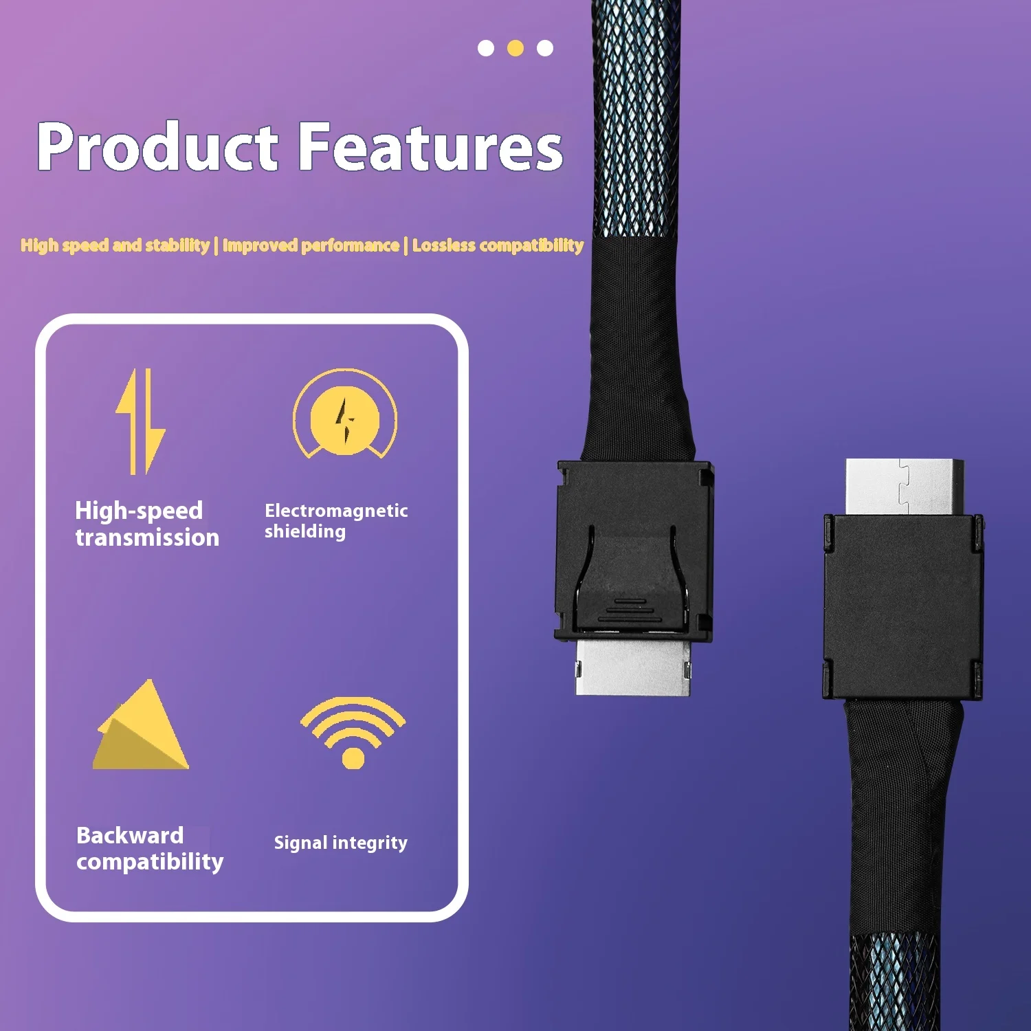 Kabel PCIE 4.0 X4 Oculink 4i / – Pcie Extension Cable recenzja i cena