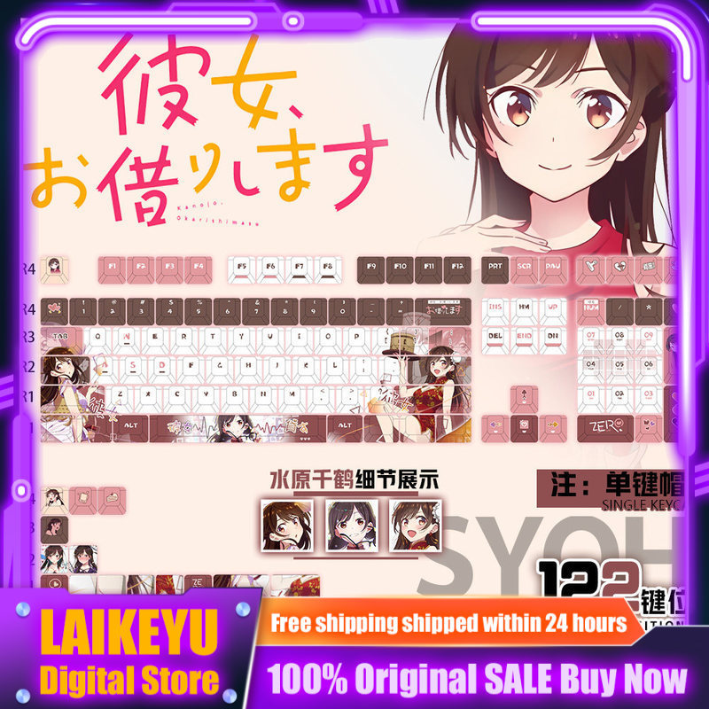Klawisze z motywem anime Rent- – Gaming Accessories Rent recenzja i cena
